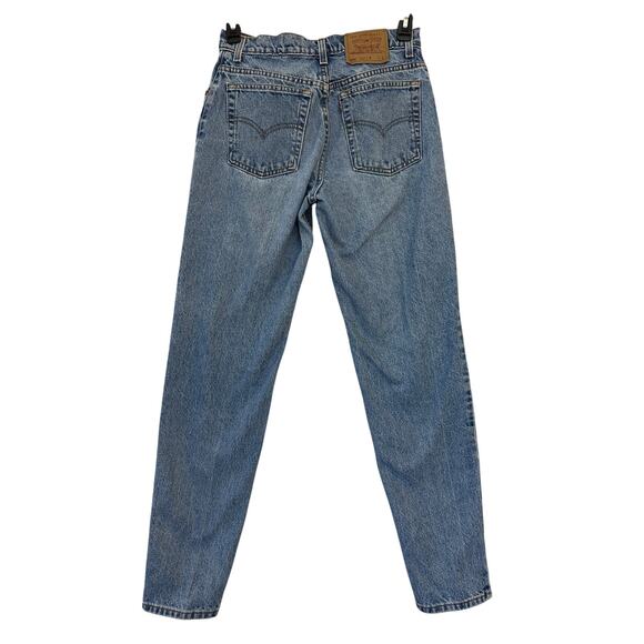 Vintage Levi's 550 Blue Jeans 11 Long Relaxed Fit Tapered Leg 90s - Picture 1 of 10